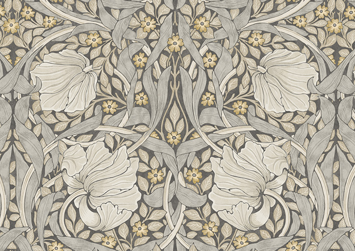 William Morris At Home Pimpernel, Flint - Roller Blind - Image 6